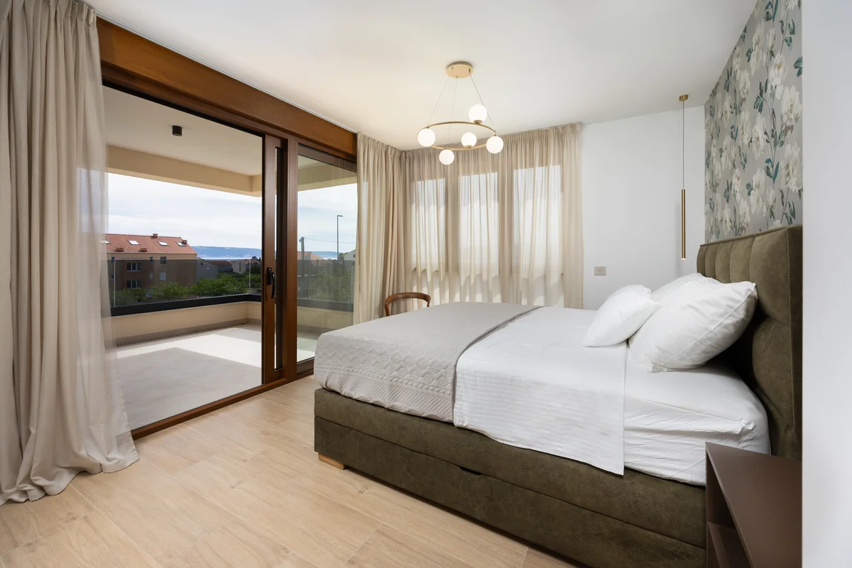 a room with two beds